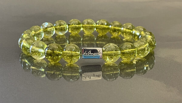 Peridot bracelet handcrafted in Rome