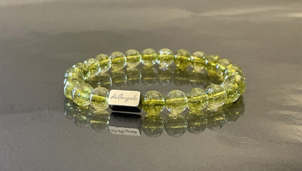 Peridot bracelet handcrafted in Rome