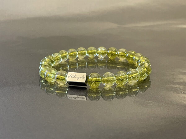 Peridot bracelet handcrafted in Rome