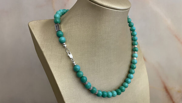 Genuine Green Turquoise necklace