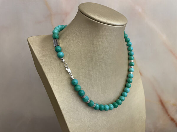 Genuine Green Turquoise necklace