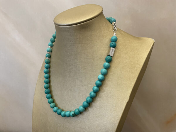 Genuine Green Turquoise necklace