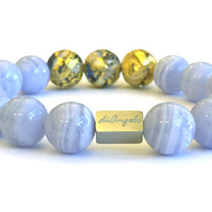 Murano Venetian Gold/SilverGlass Bracelets